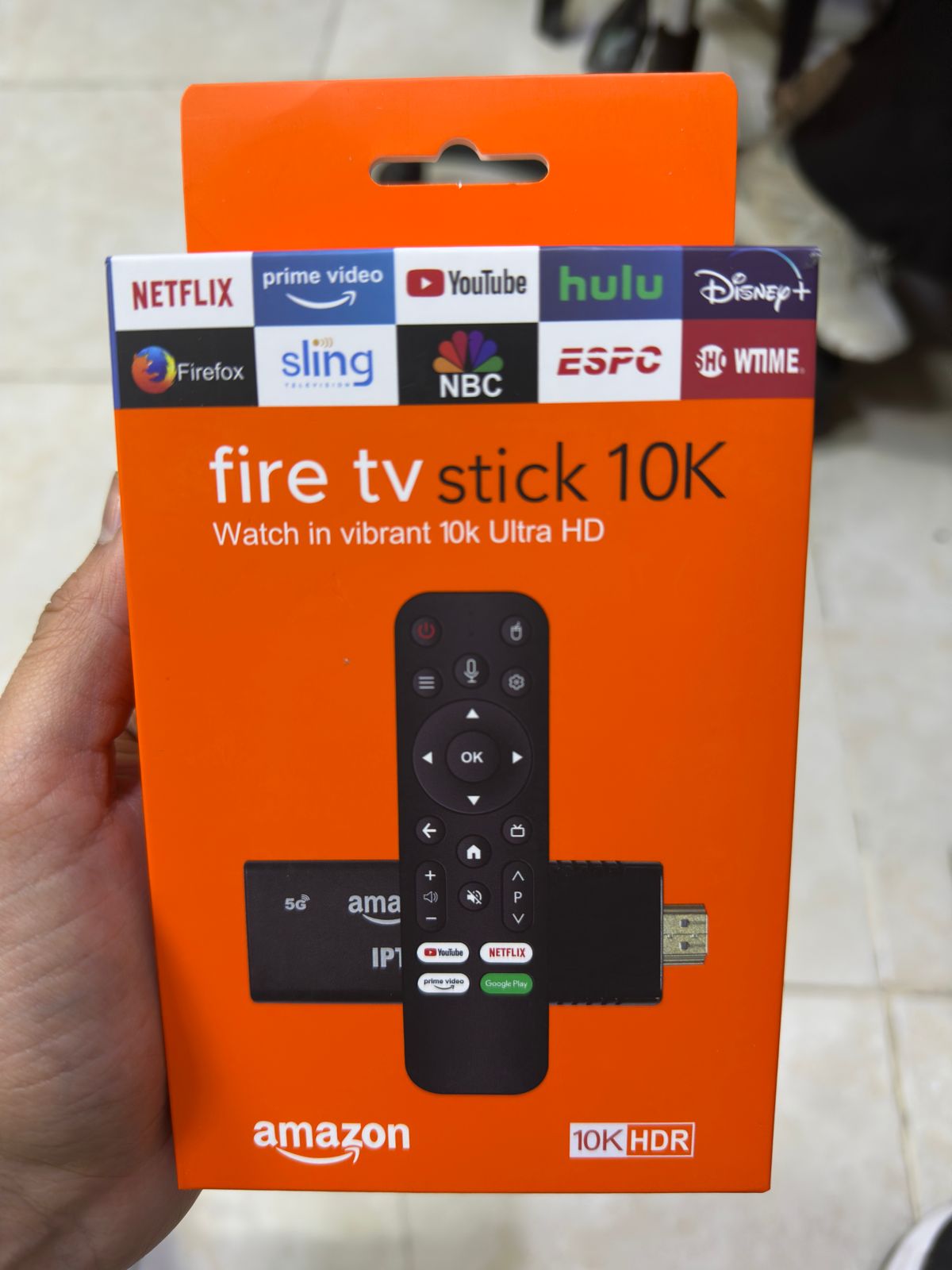TV Box Amazon Fire TV 10K